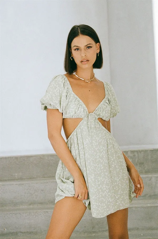 Eilish Dress - Moss sold by Sabo Skirt