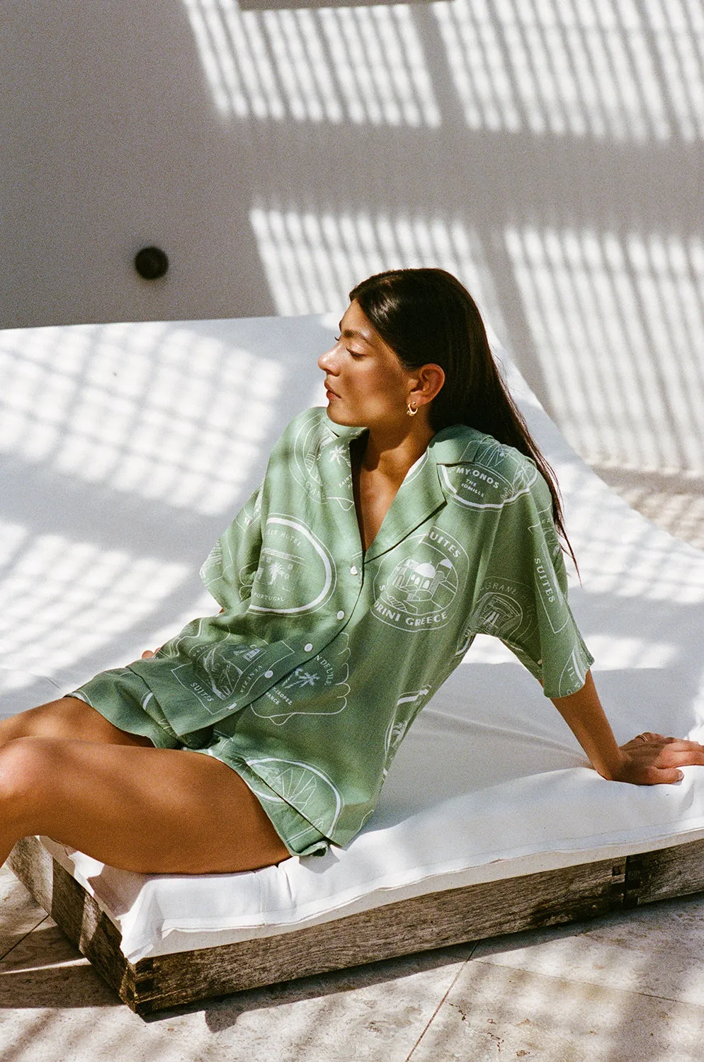 Seona Top - Luggage Labels sold by Sabo Skirt