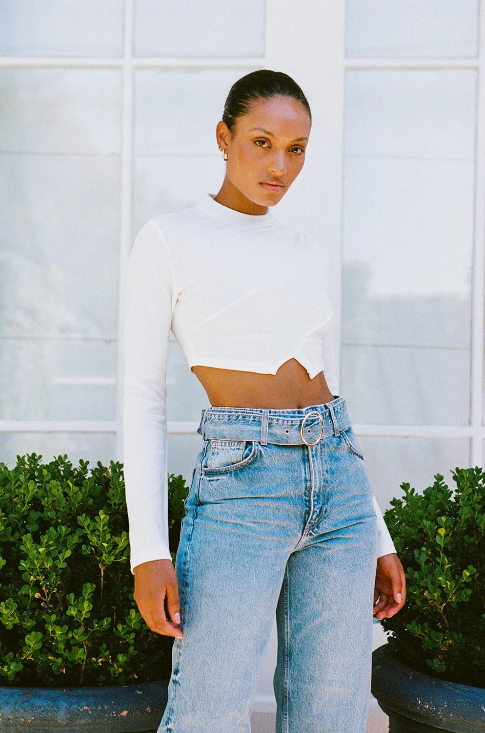SAMPLE-Azores Top - White sold by Sabo Skirt