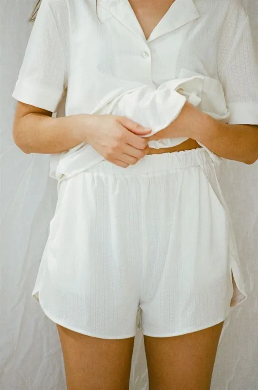 Siesta PJ Shorts - Jersey sold by Sabo Skirt