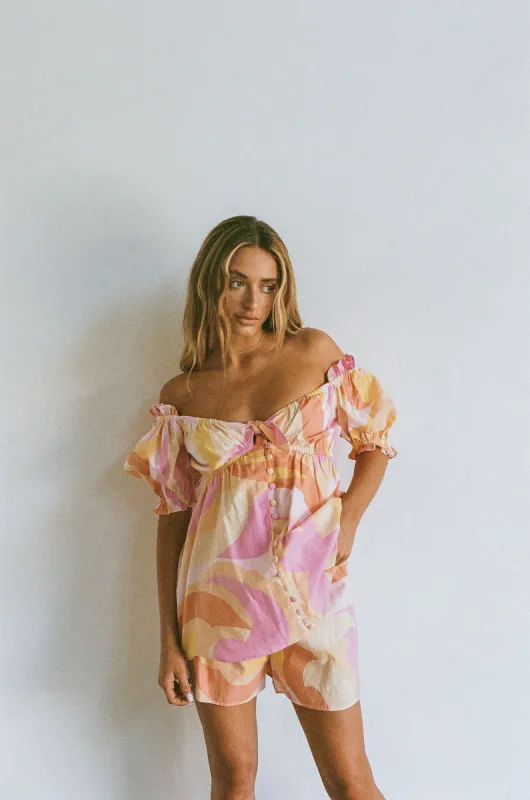 Eliza Babydoll Top sold by Sabo Skirt