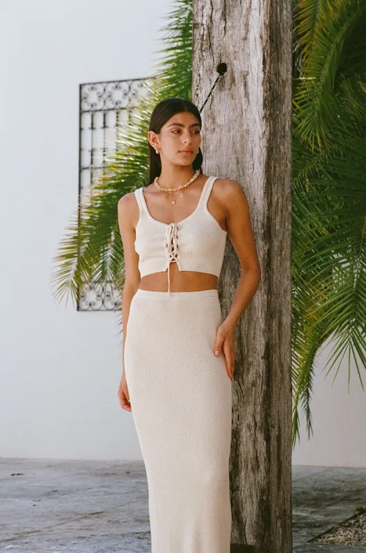 Leander Set - Cream sold by Sabo Skirt
