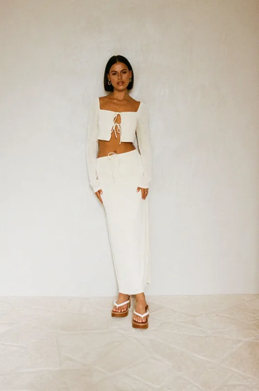 Marcelle Set - Cream made by Sabo Skirt
