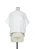 Satin x Cotton Jersey T-Shirt sold by Sacai