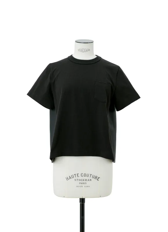 Nylon Twill x Cotton Jersey T-Shirt sold by Sacai