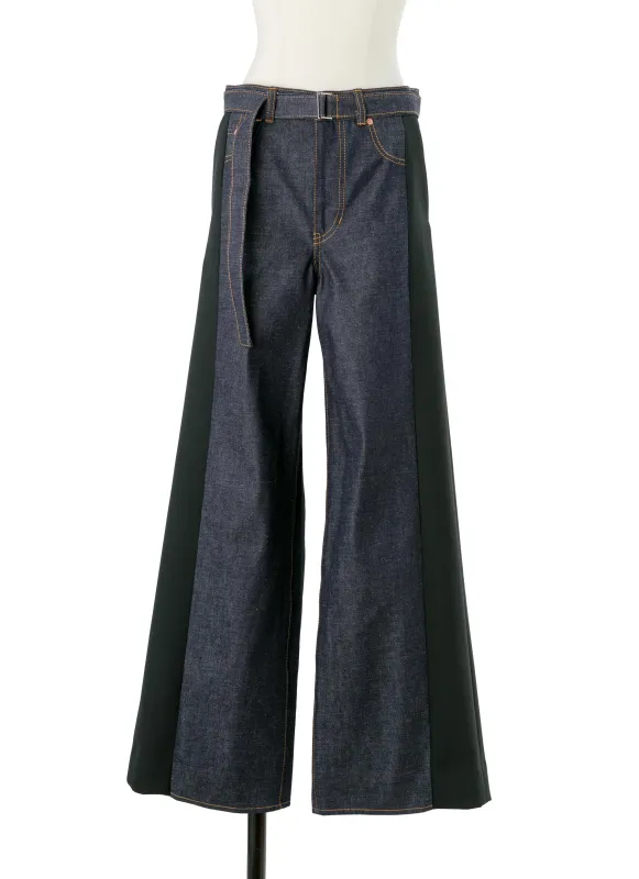 Denim x Suiting Pants sold by Sacai