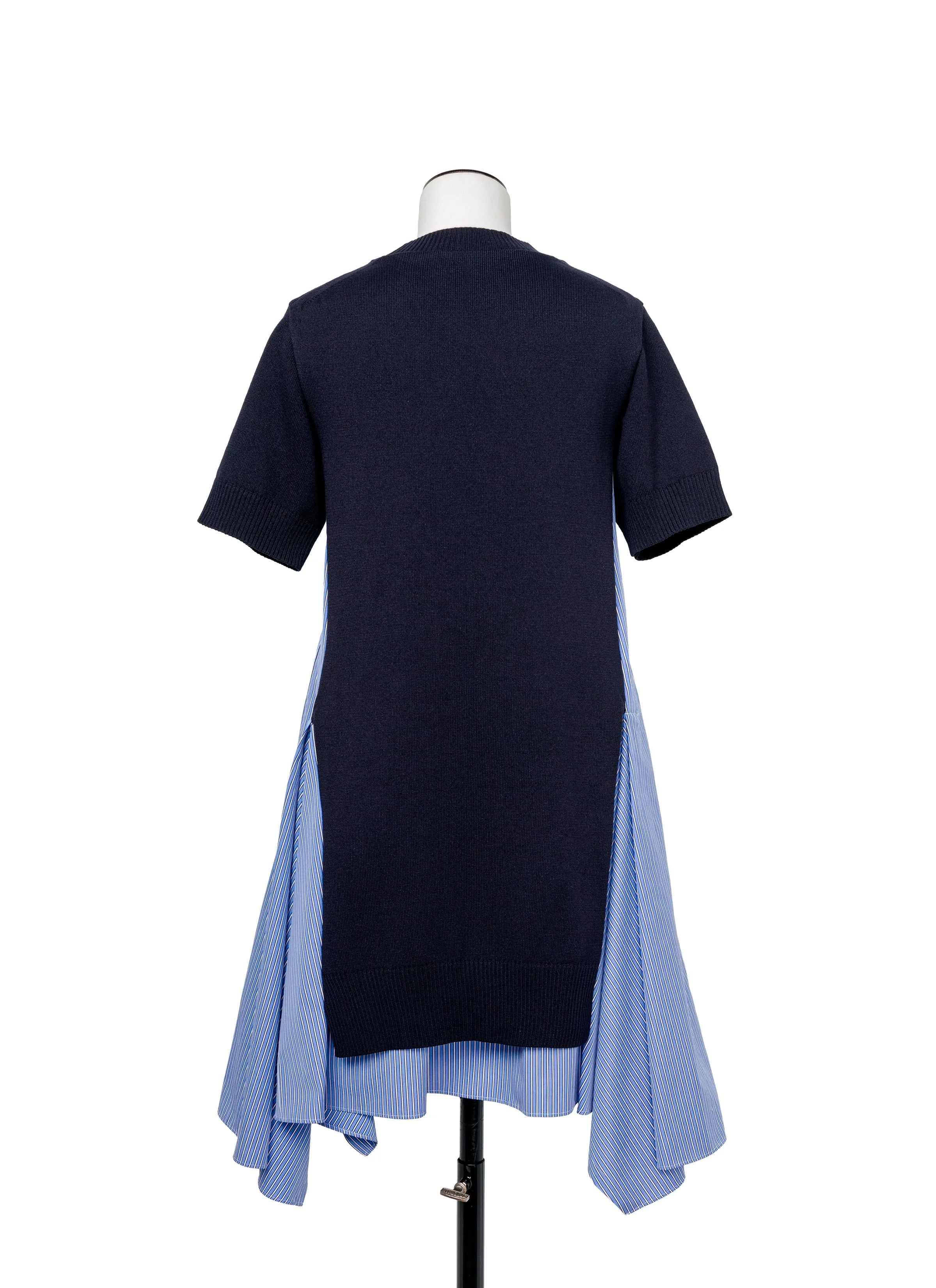 Cotton Poplin x Knit Dress sold by Sacai product image thumbnail 4