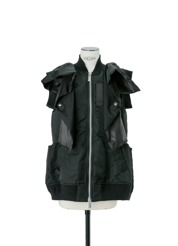 Nylon Twill Vest sold by Sacai