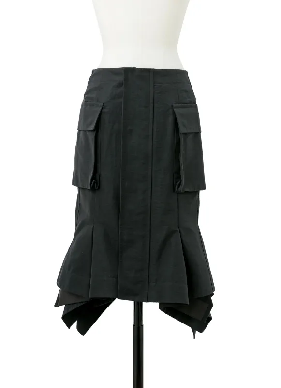 Grosgrain Skirt made by Sacai