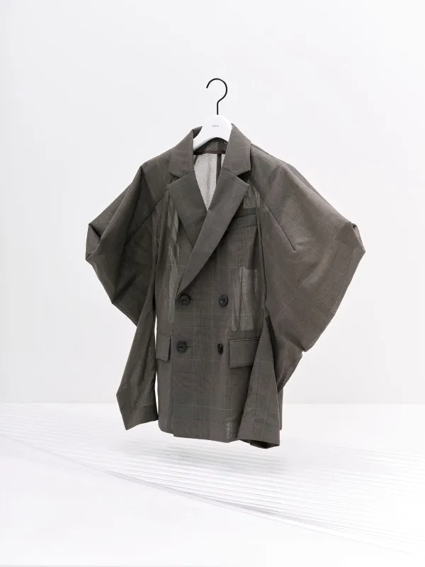 High Twist Voile Jacket made by Sacai