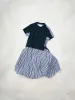 Cotton Knit x Cotton Poplin Dress sold by Sacai