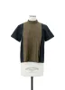 Cotton Jersey x Satin T-Shirt sold by Sacai