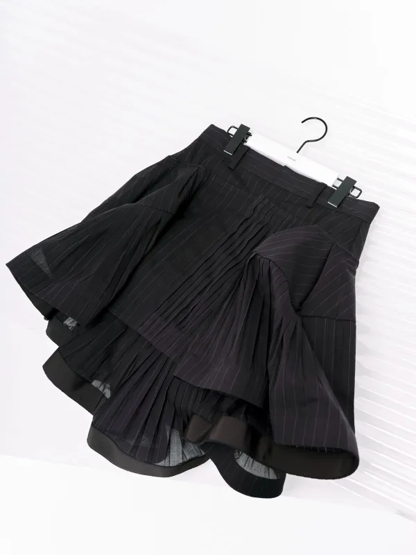 High Twist Voile Skirt made by Sacai