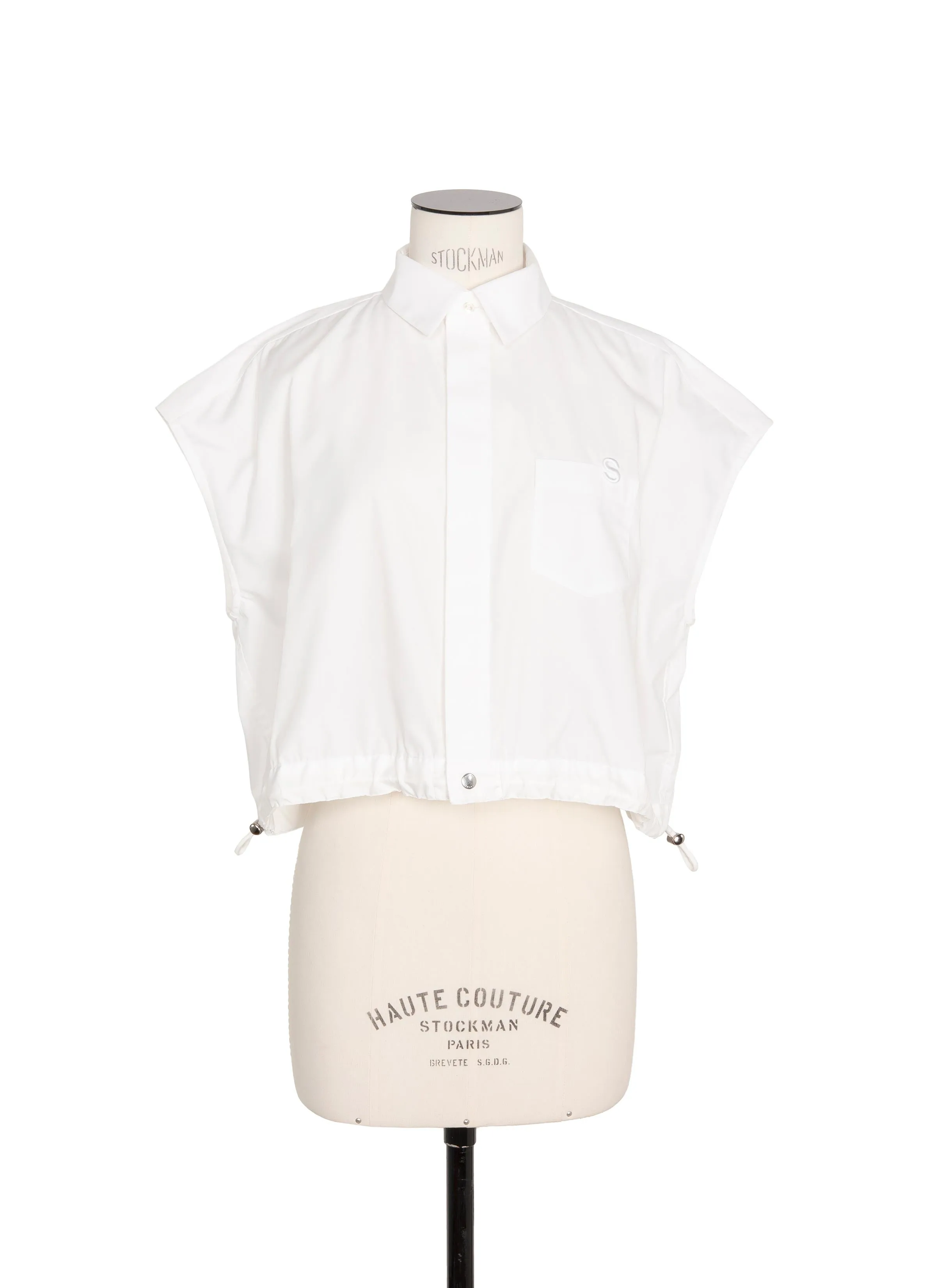 s Cotton Poplin Shirt sold by Sacai