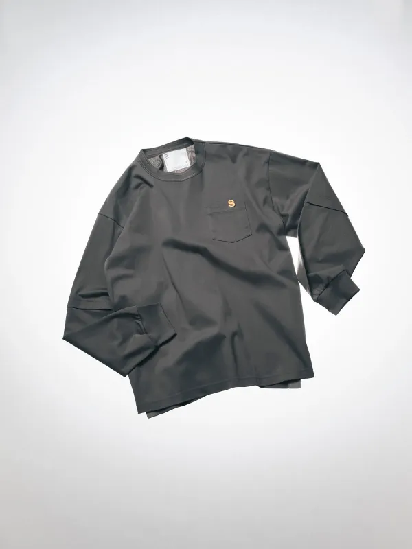 s Cotton Jersey L/S T-Shirt sold by Sacai