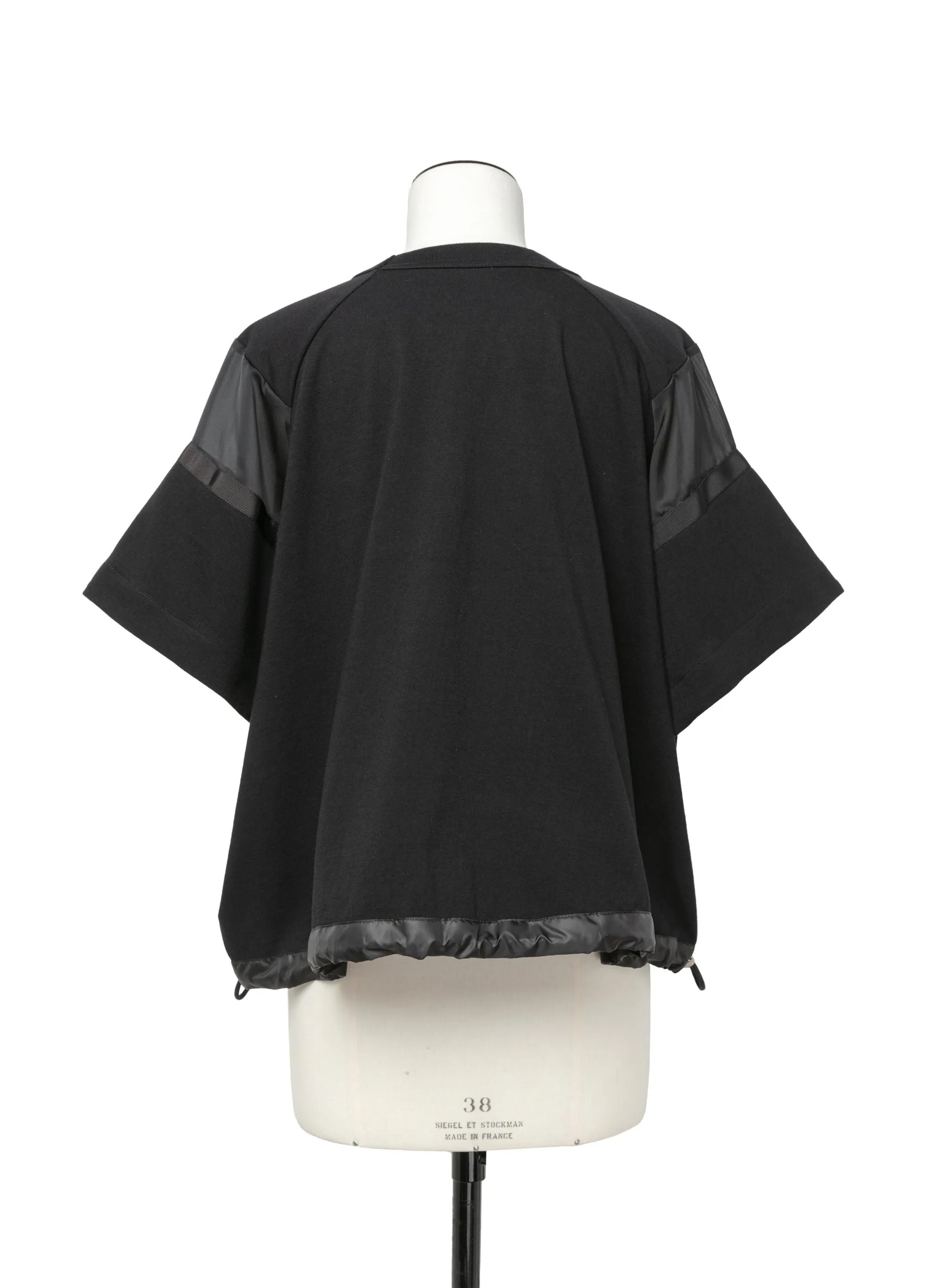 Satin x Cotton Jersey T-Shirt sold by Sacai product image thumbnail 3