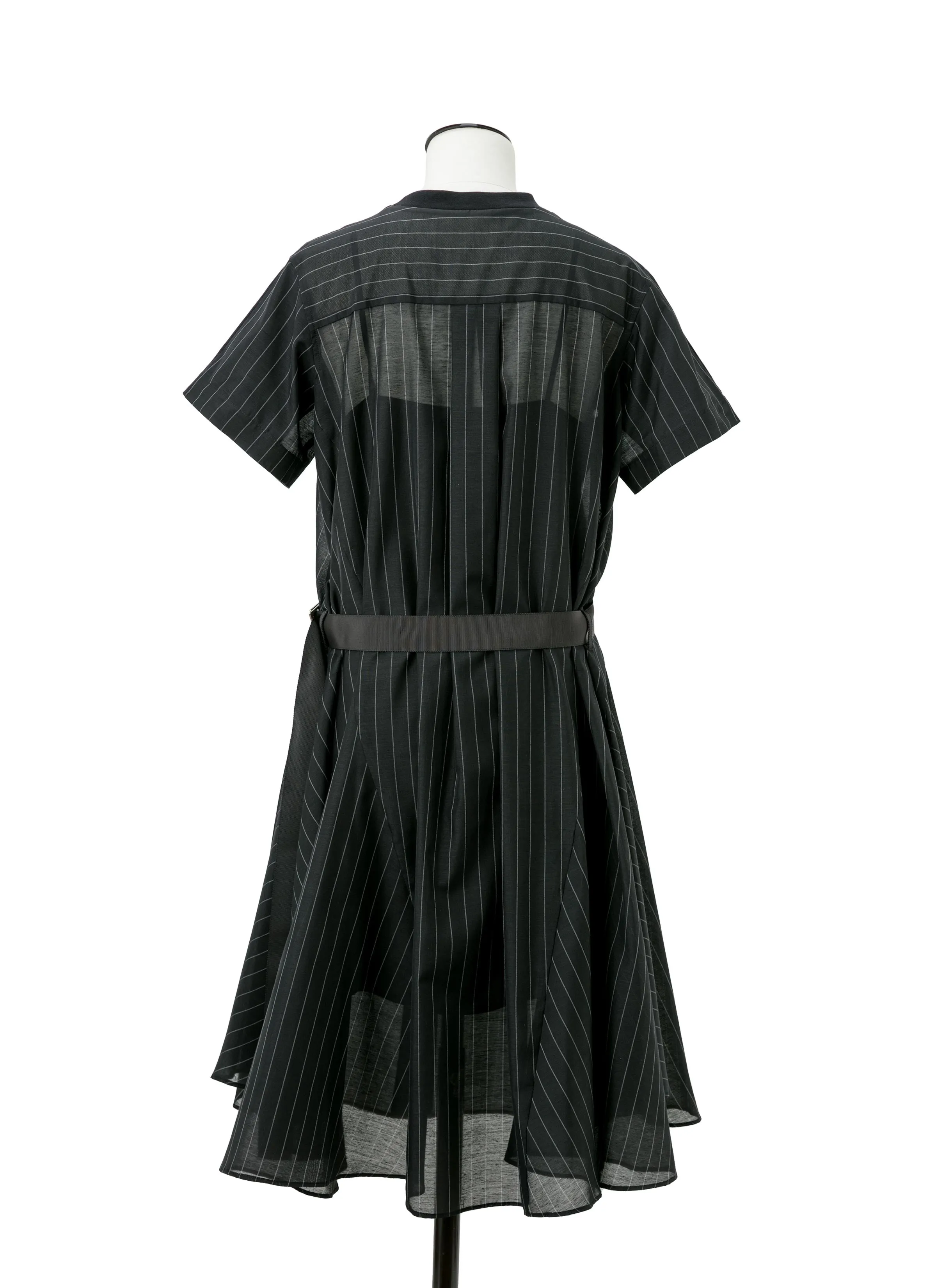 Spun Organza x Cotton Jersey Dress sold by Sacai product image thumbnail 4