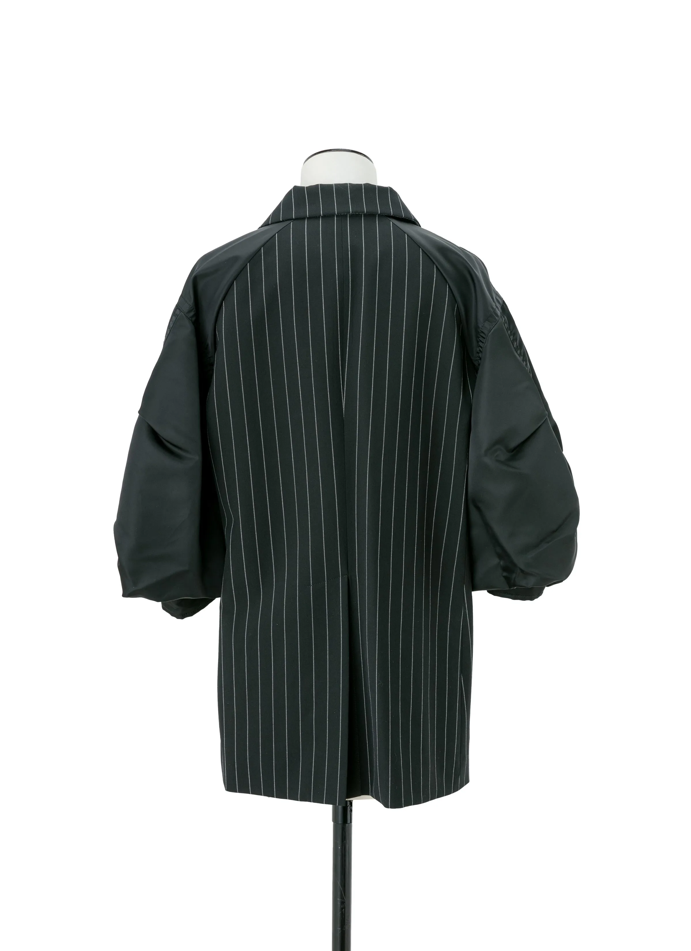 Wool Silk Suiting x Nylon Twill Jacket sold by Sacai product image thumbnail 4