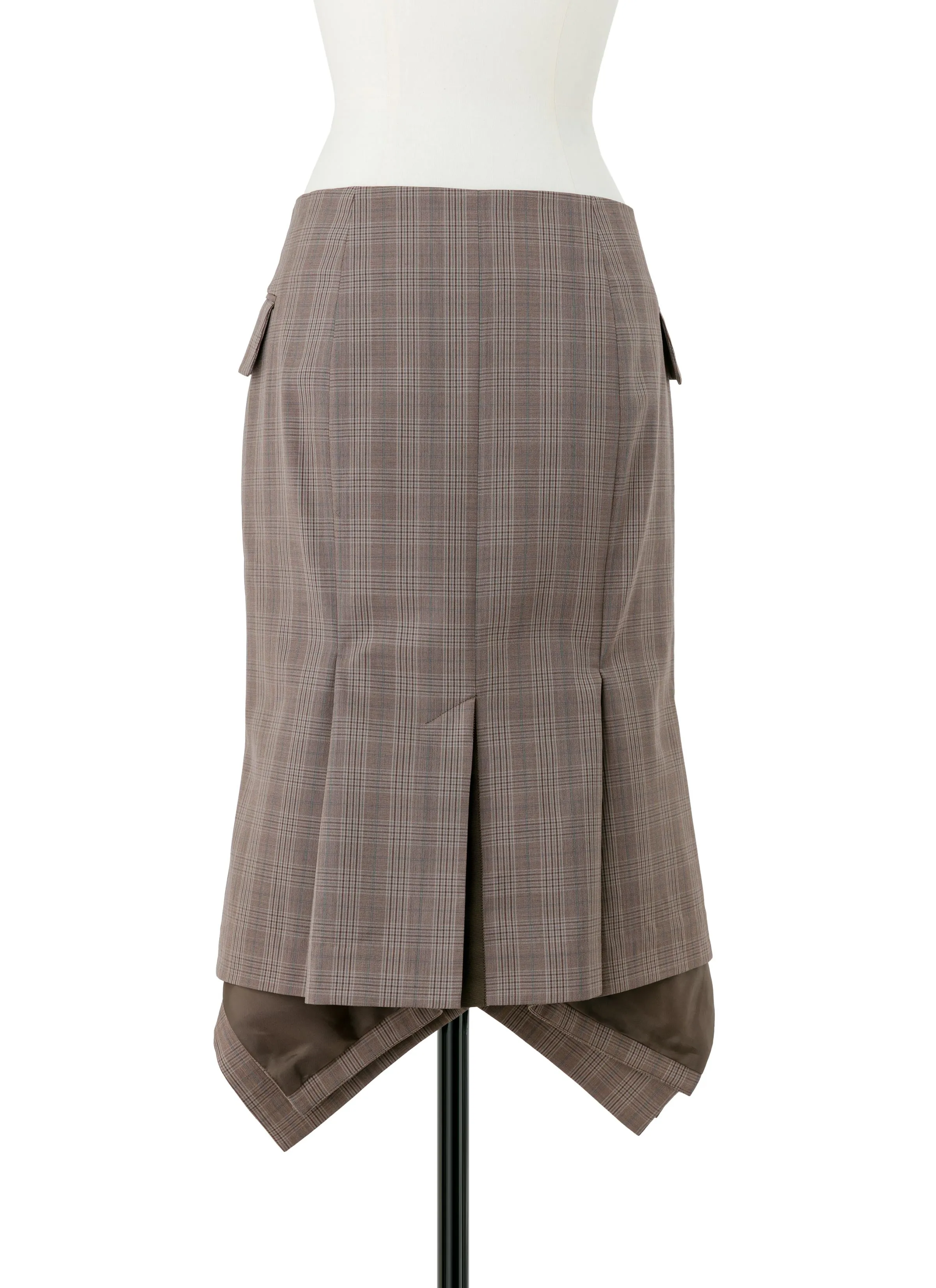 Wool Silk Suiting Skirt sold by Sacai product image thumbnail 3