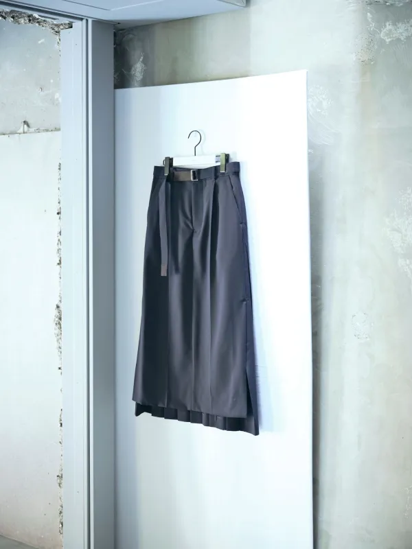 Suiting Skirt made by Sacai