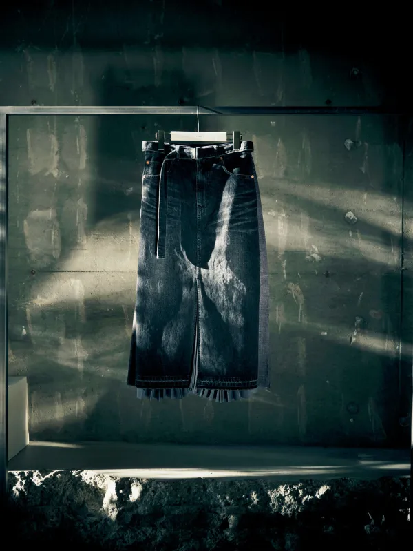 Denim Skirt sold by Sacai