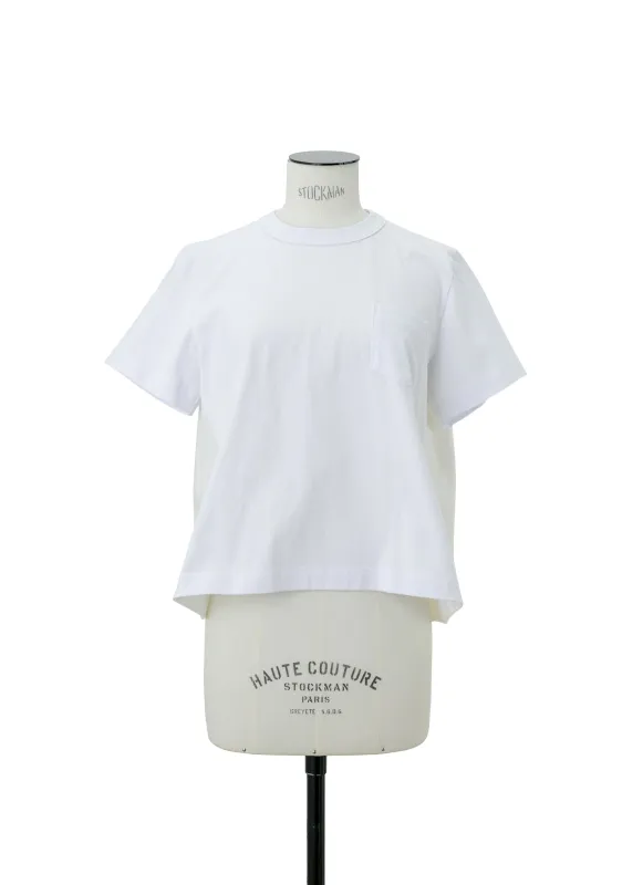 Nylon Twill x Cotton Jersey T-Shirt sold by Sacai