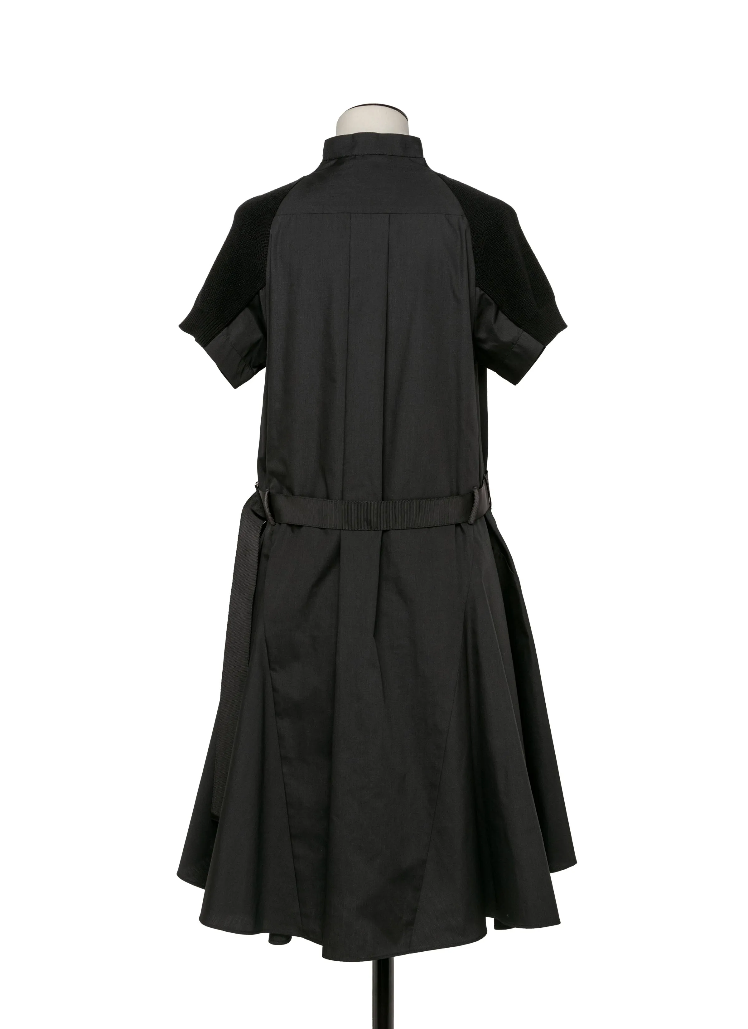 Cotton Knit x Cotton Poplin Dress sold by Sacai product image thumbnail 3