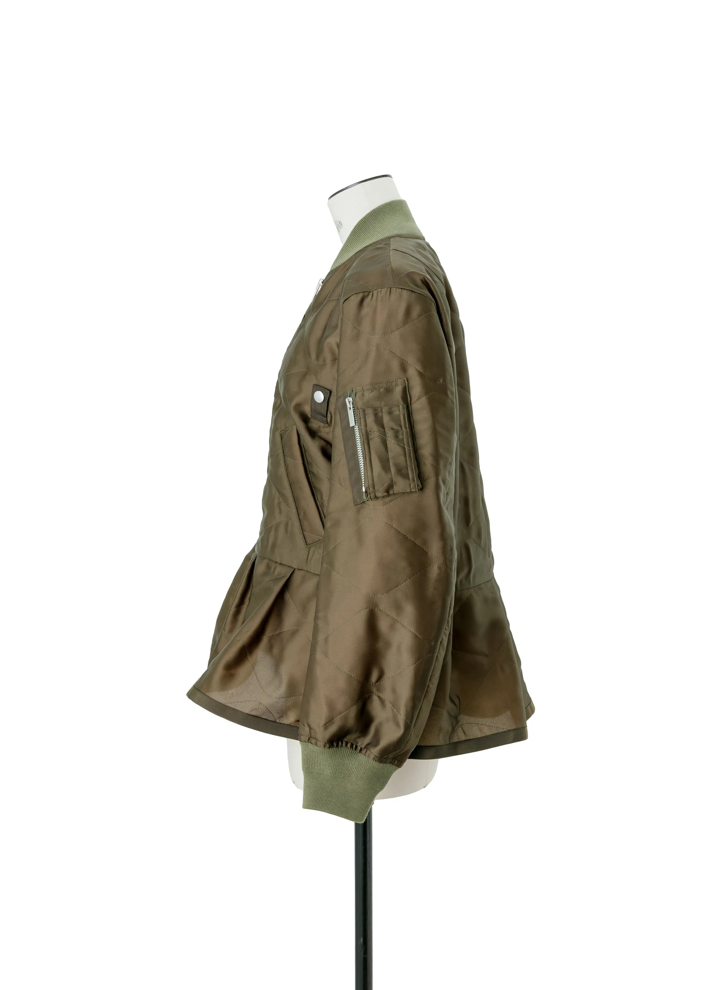 Quilted Satin Blouson sold by Sacai product image thumbnail 2