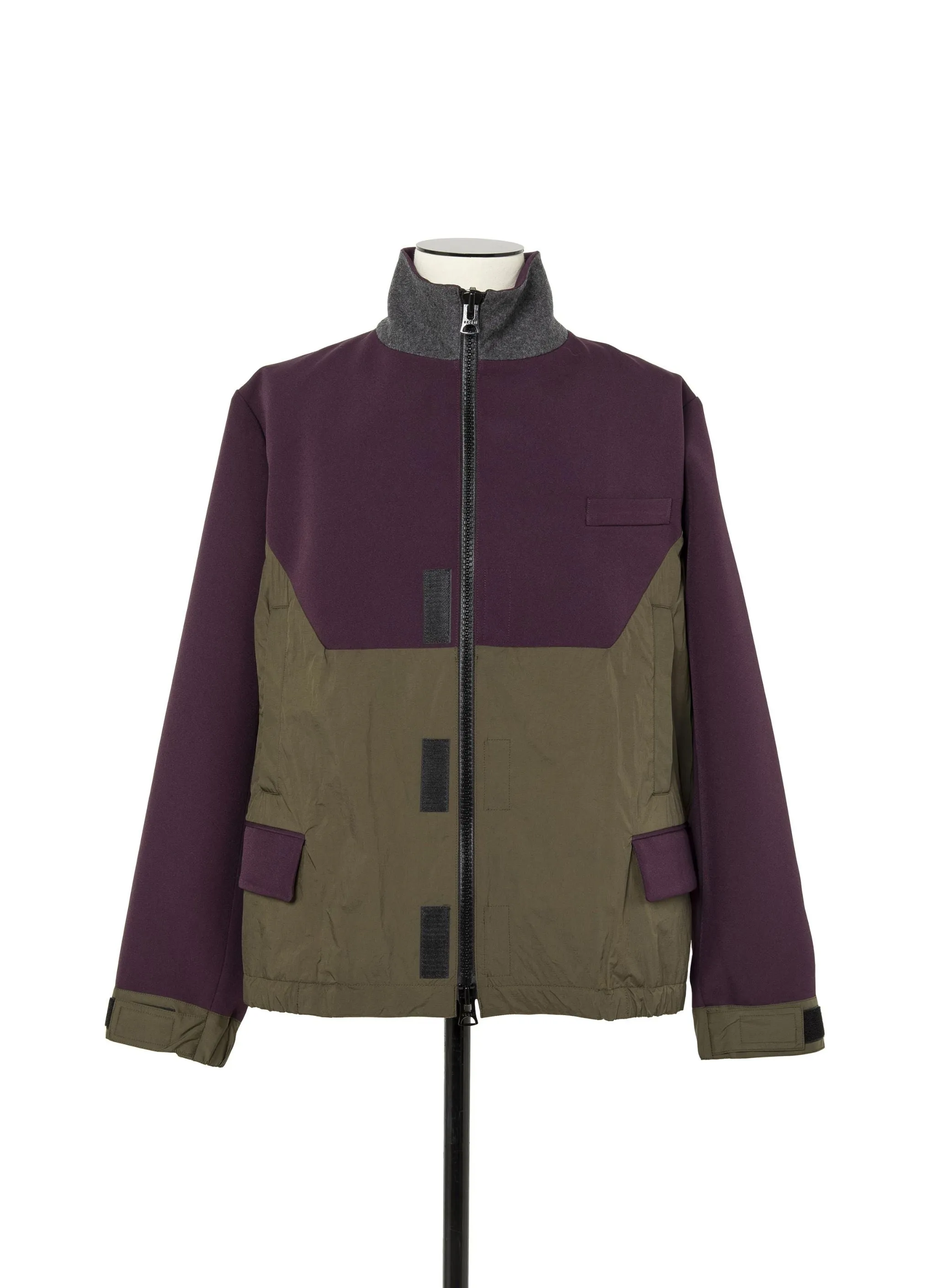 Matelasse Twill Mix Jacket sold by Sacai product image thumbnail 4