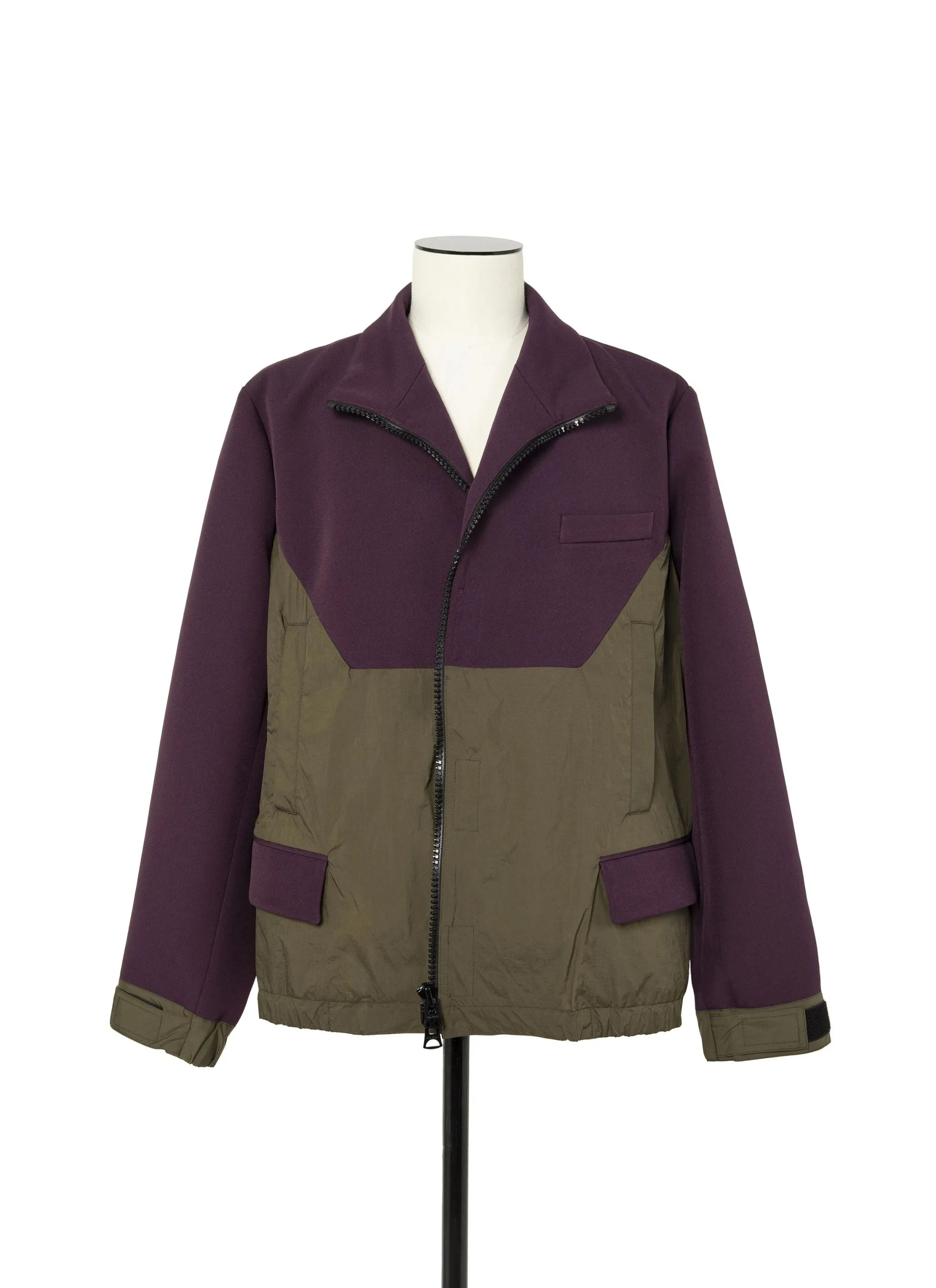 Matelasse Twill Mix Jacket sold by Sacai