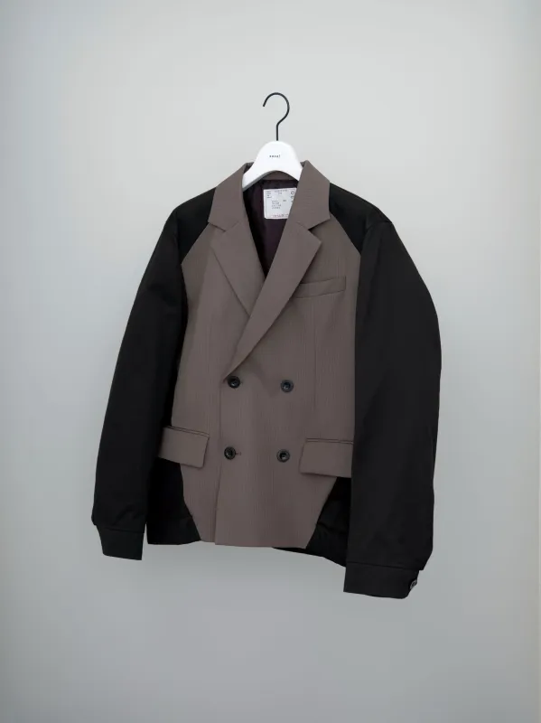 Doeskin Mix Jacket sold by Sacai
