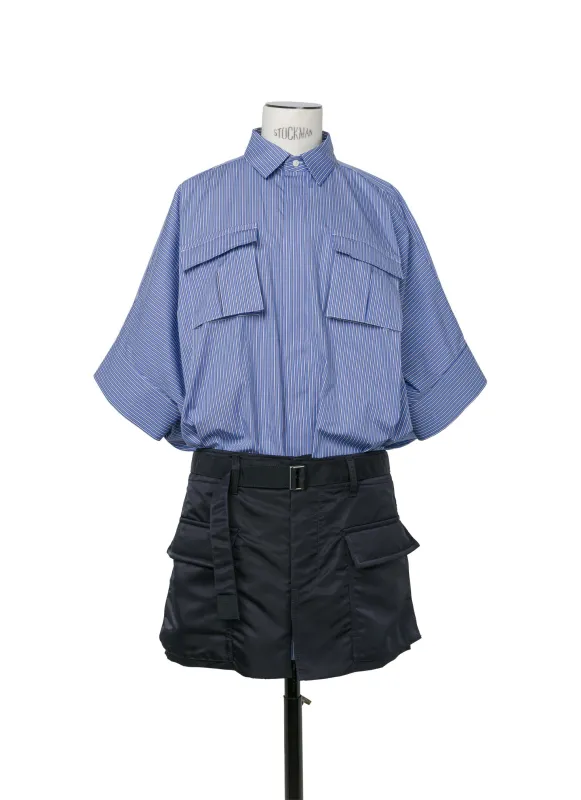Cotton Poplin x Nylon Twill Dress sold by Sacai