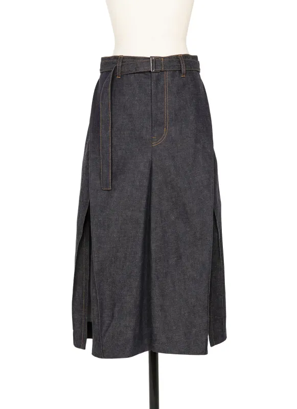 Denim Mix Skirt sold by Sacai