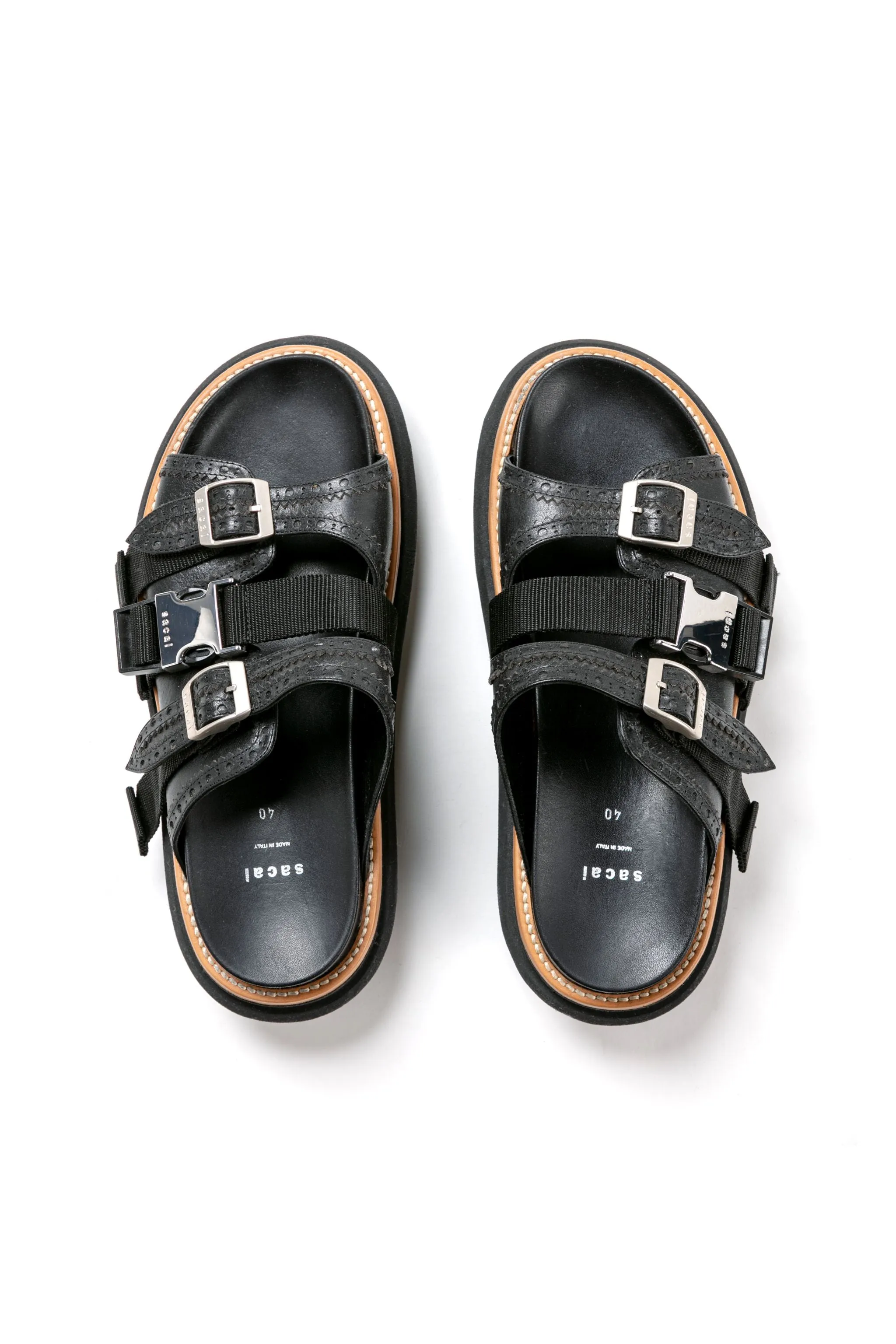 Wingtip Sandals sold by Sacai product image thumbnail 4