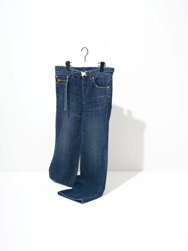 Boot Cut Denim Pants sold by Sacai