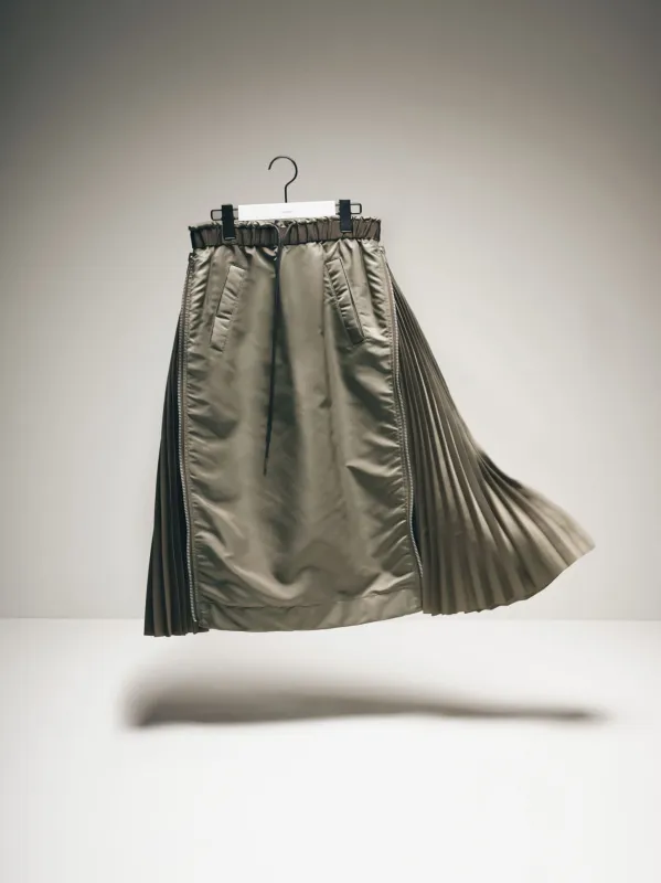 Nylon Twill Skirt made by Sacai