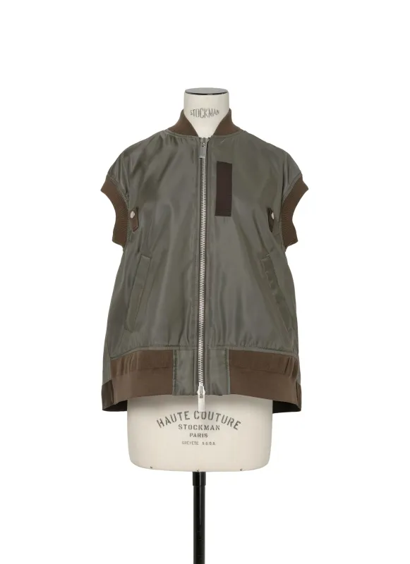 Nylon Twill Vest sold by Sacai