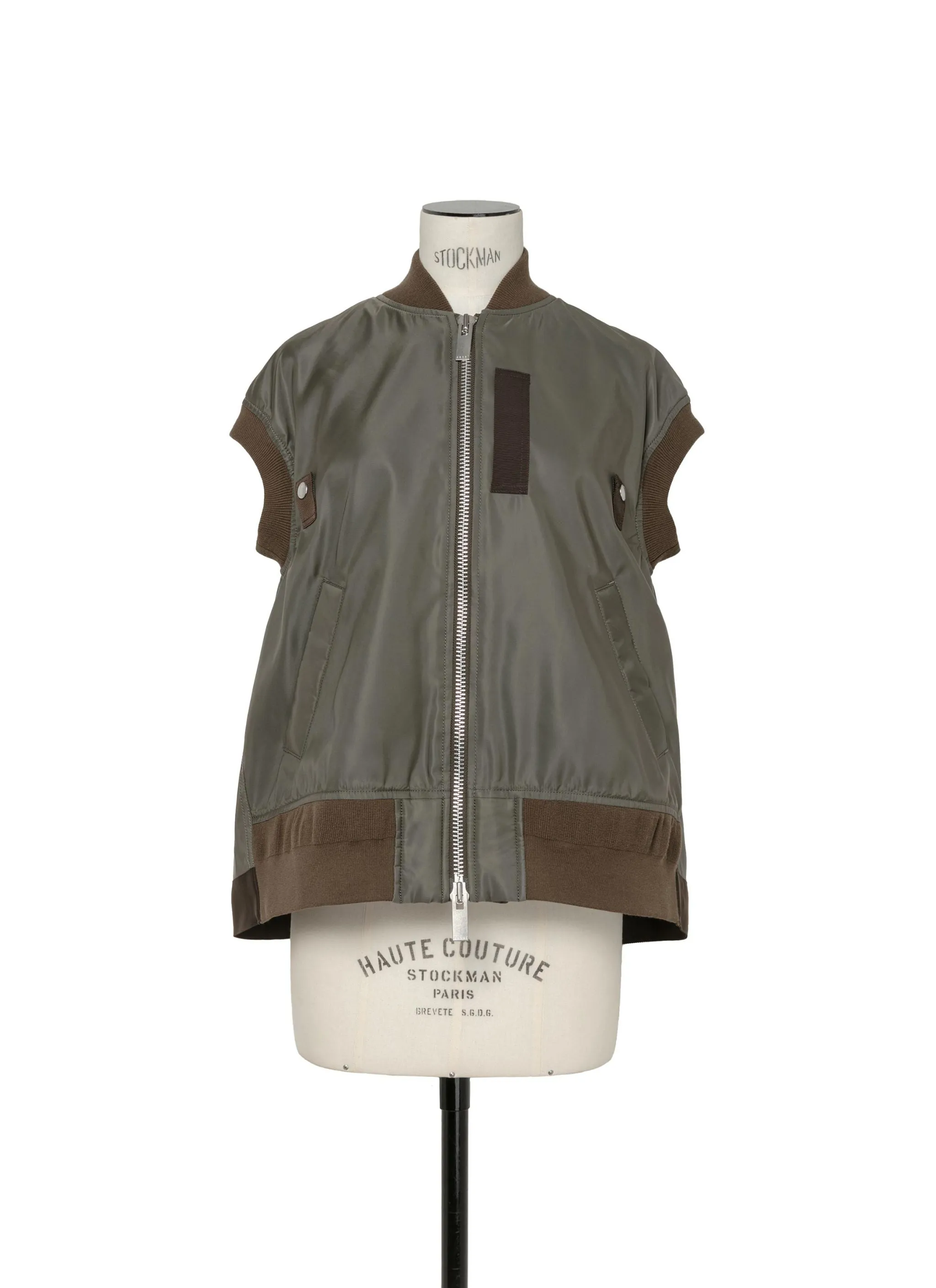 Nylon Twill Vest sold by Sacai