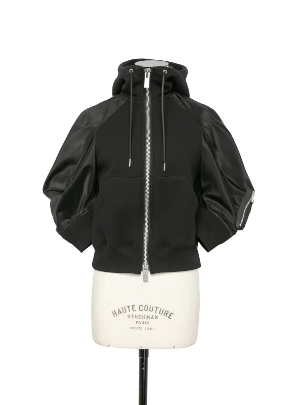 Sponge Sweat x Nylon Twill Hoodie sold by Sacai