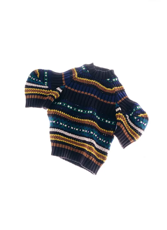 Mesh Knit Pullover sold by Sacai
