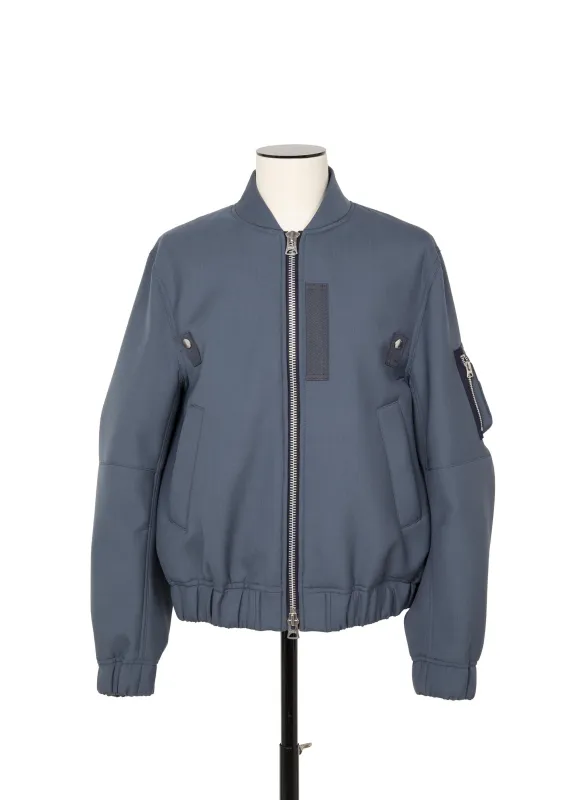 Suiting Bonding Blouson sold by Sacai