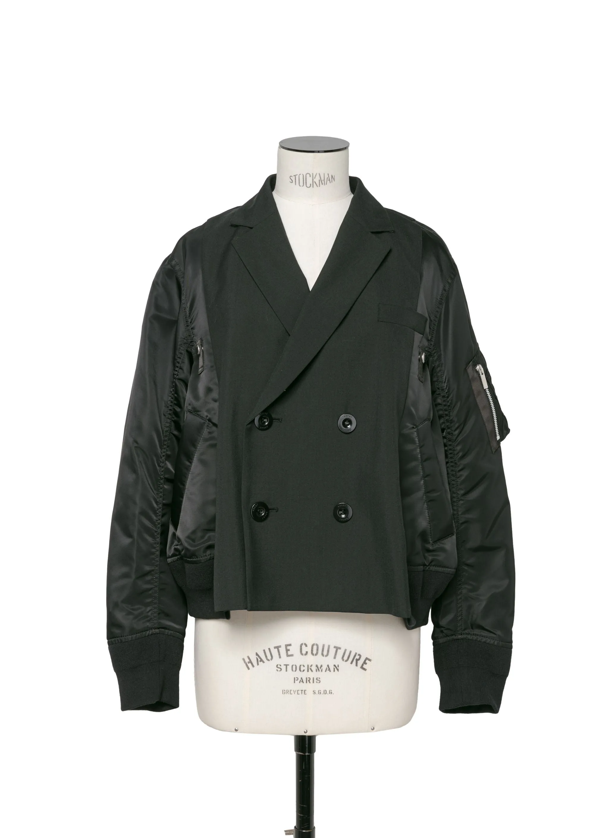 Suiting x Nylon Twill Jacket sold by Sacai product image thumbnail 2