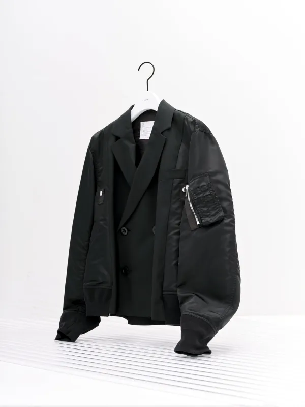 Suiting x Nylon Twill Jacket sold by Sacai