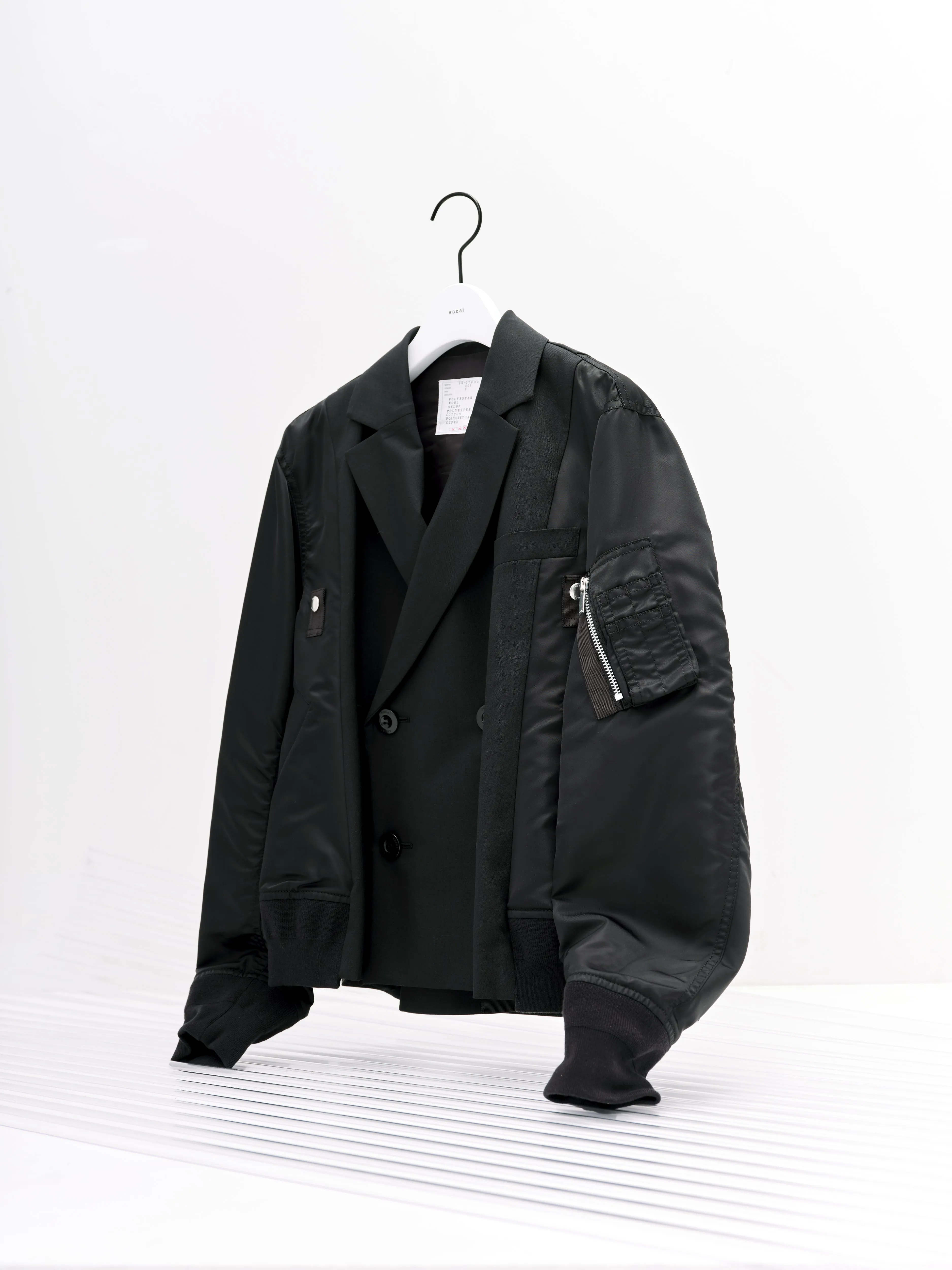 Suiting x Nylon Twill Jacket sold by Sacai