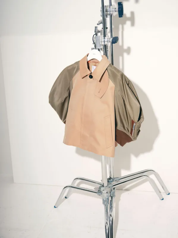 Cotton Gabardine x Nylon Twill Jacket sold by Sacai