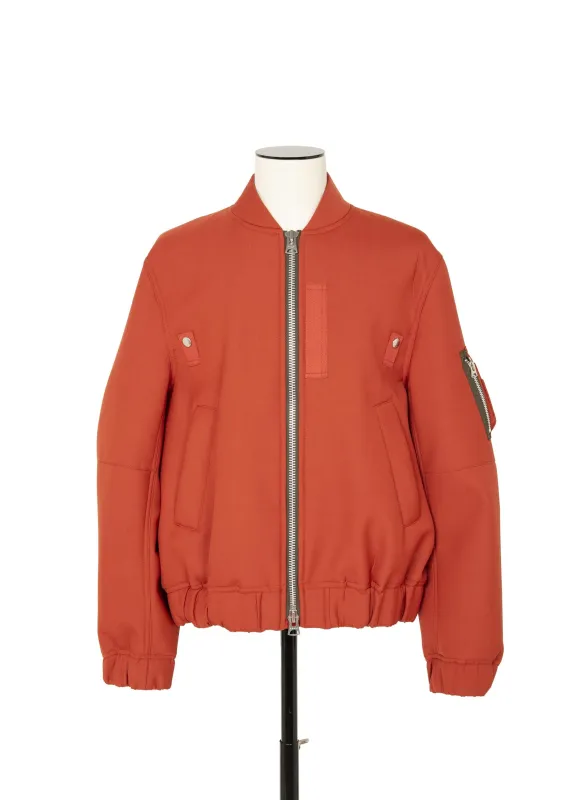 Suiting Bonding Blouson sold by Sacai