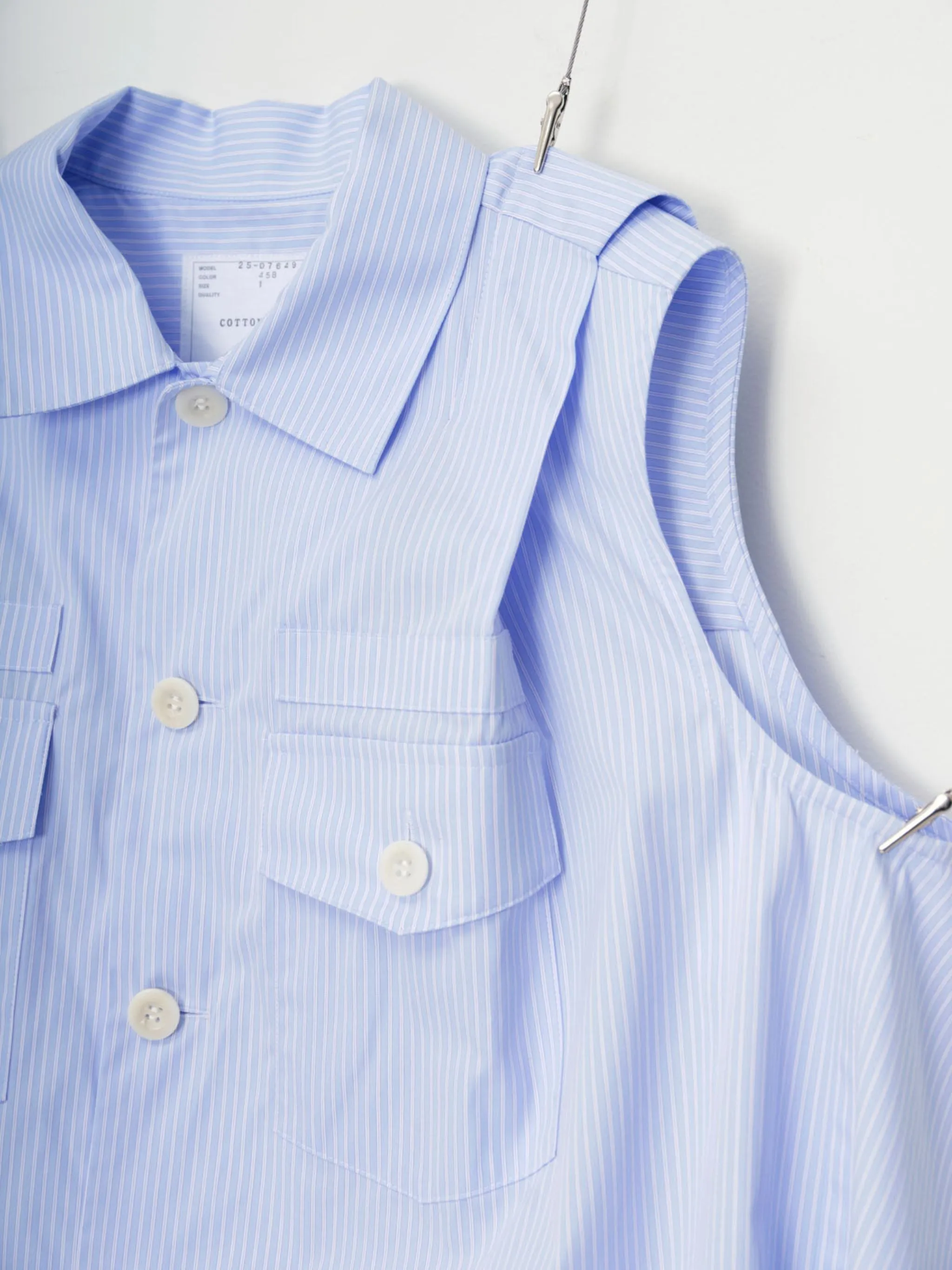 Cotton Poplin Dress sold by Sacai product image thumbnail 5