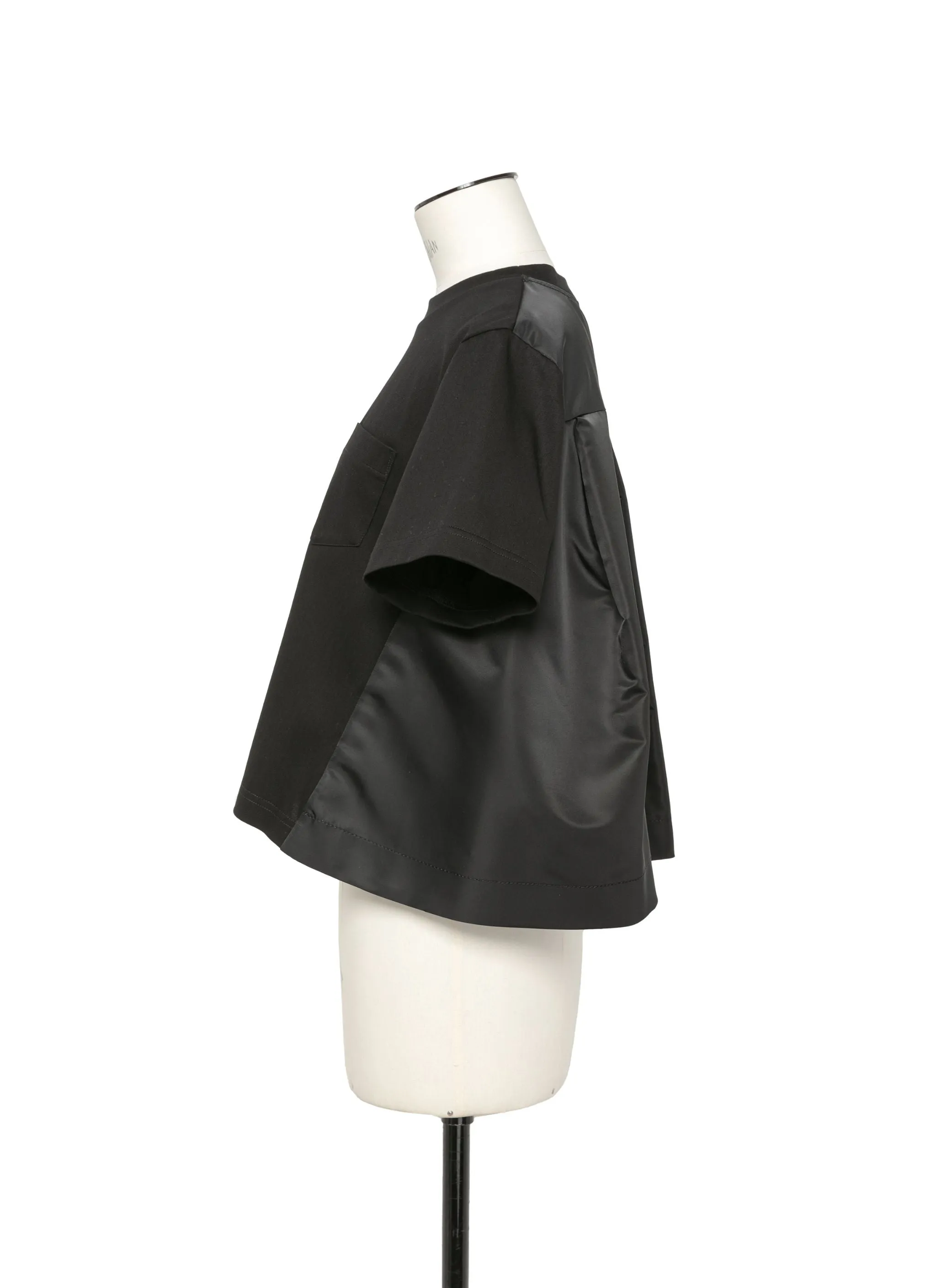 Nylon Twill Mix Cotton Jersey T-Shirt sold by Sacai product image thumbnail 2