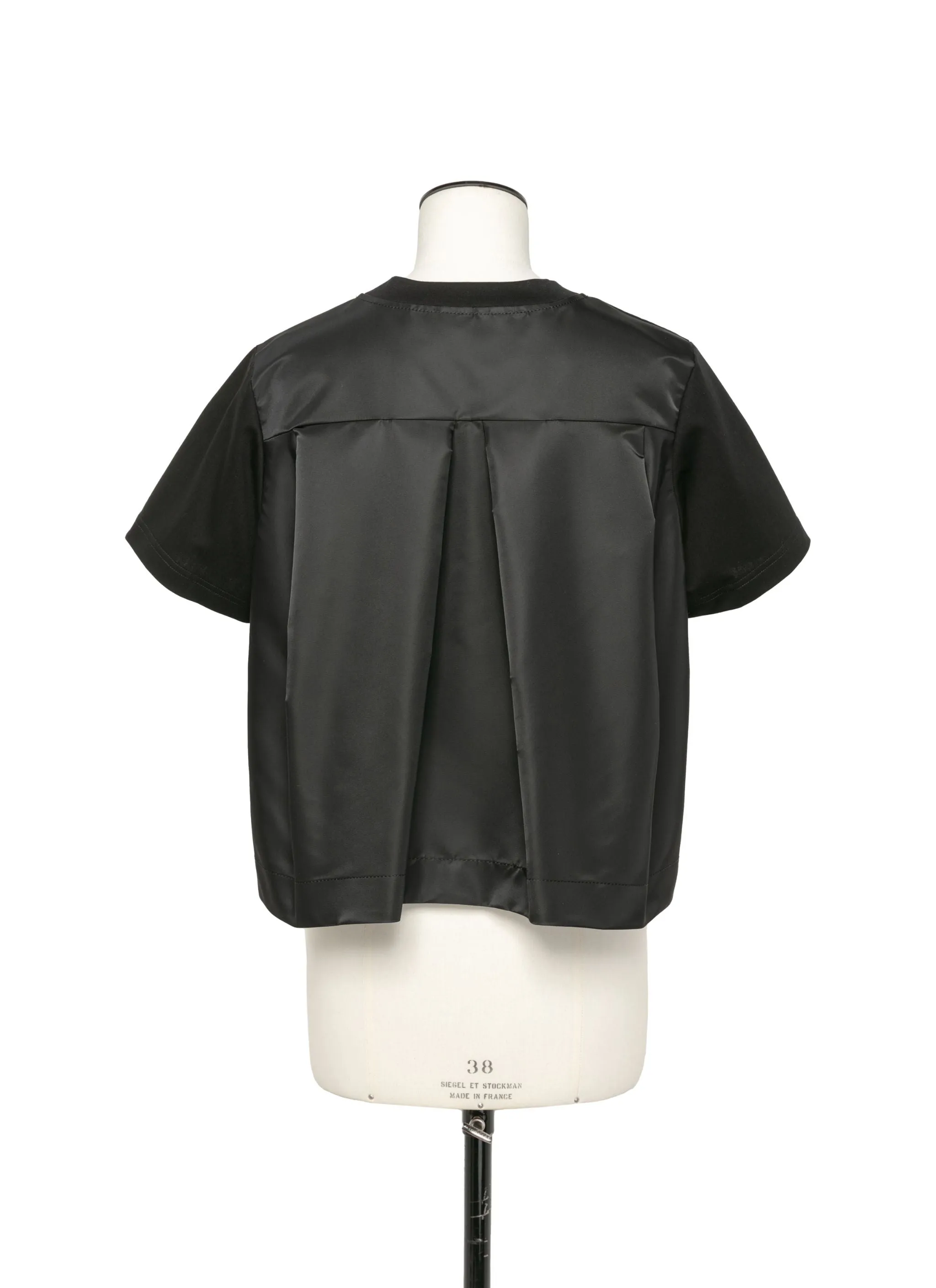 Nylon Twill Mix Cotton Jersey T-Shirt sold by Sacai product image thumbnail 3