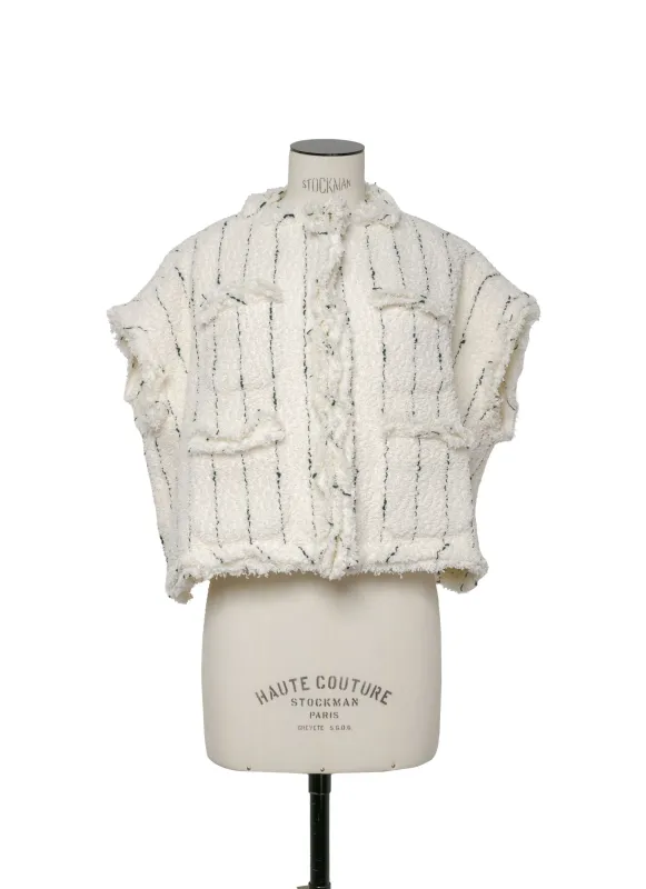 Tweed Vest sold by Sacai